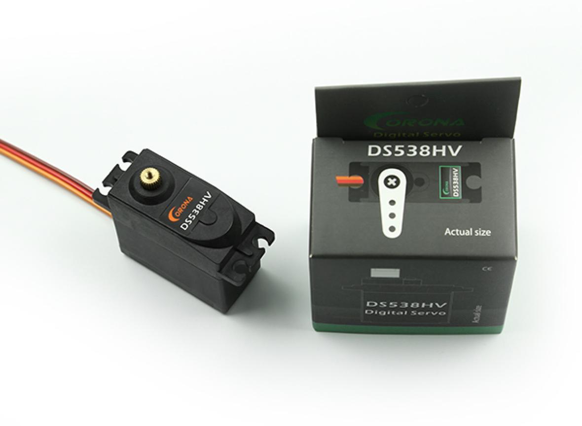 Corona DS538HV Servo - 8kg (111.1ozin), 0.12 sec - 58g Digital High Voltage