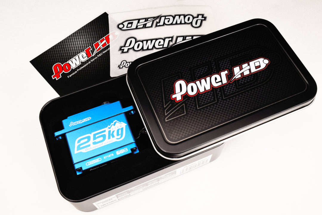 Power HD LW-25MG Servo - 25Kg/cm (347.2 oz/in), 0.14sec 72