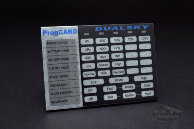 Dualsky Programming Card V2