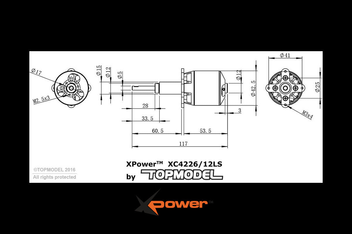 Top Model XPower XC 4226 - 12 LS 660KV