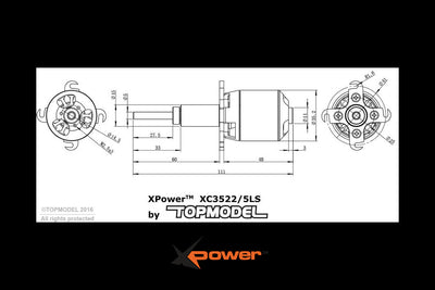 Top Model XPower XC 3522 - 5 LS 1000KV