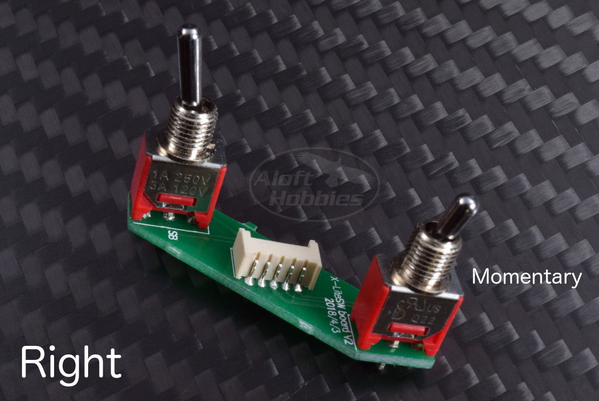 FrSky X-Lite Momentary Switch Board
